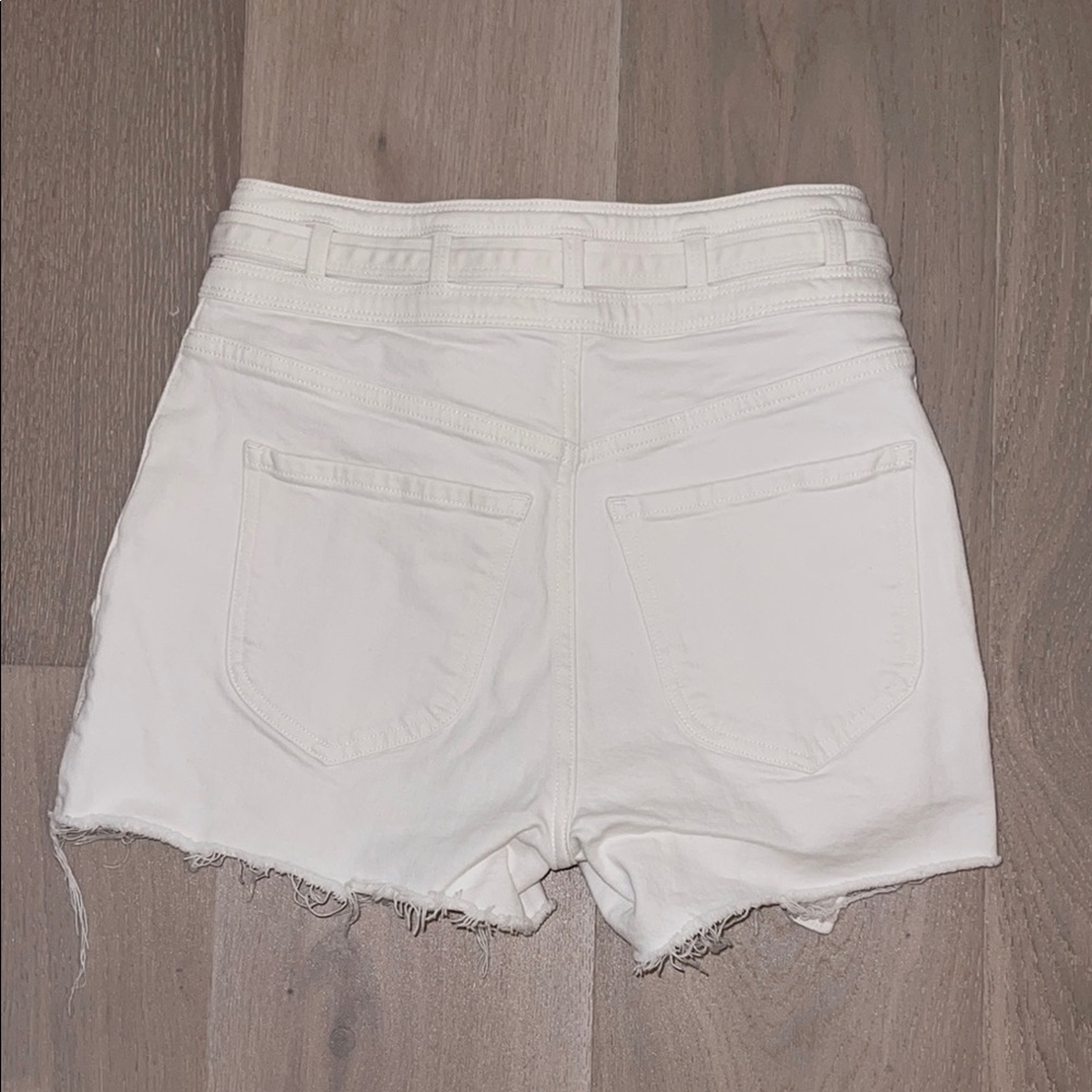Frame Denim High Rise Button-Fly Jean Shorts - Picture 5 of 5